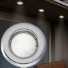 5er Set LED Einbaustrahler, Chrom, rund Bild 4