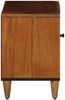 vidaXL TV-Schränk mit Tür Walnuss 80 x 33 x 46 cm Massivholz Mango 4018239 Bild 4