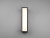LED Außenwandleuchte eckig 2er Set in Anthrazit, Höhe 36cm, IP54 Bild 5
