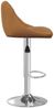 vidaXL Barhocker Braun Samt, Drehbar [335292] Bild 4