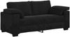vidaXL Zweisitzer-Sofa Schwarz 180x77x82 cm Samt 4105272 Bild 2