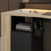 Gamertisch Parisot Meta 3-tlg. Holznachbildung Chene Kronberg/Schwarz Bild 4