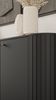 Selsey 'Zante' Sideboard 2-türig mit 3 Schubladen, schwarz, ca. 81 x 190 x 40 cm Bild 3