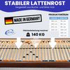 Coemo Lattenrost Multira 80x200 cm Kopfteil verstellbar mit 28 Federleisten Selbstmontage Bild 4