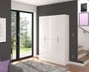 Garderobenschrank SystemX in weiß Hochglanz 122 x 193 cm Bild 5