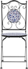 Bistro Set CAMPRENA Metall Schwarz Bild 5
