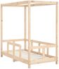 vidaXL Kinderbett 70x140 cm Massivholz Kiefer 834510 Bild 3