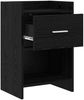vidaXL Nachttische Schwarze Eiche 40 x 30 x 60 cm Holzwerkstoff 8010981 Bild 3