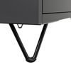Nachttisch Yako 60cm 2 SoftClose stehend Grafit Softtouch : Grafit Bild 5