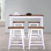 vidaXL Bartisch- und Hocker-Set 5-tlg. Massivholz 275232 Bild 3