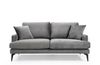 2-Sitzer-Sofa, 'Papira', 88 x 90 x 175, Grau Bild 3