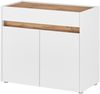 INOSIGN Kommode GIRON/ CiTY, Schrank in Wotan Eiche, Sideboard im modernen Design, in zwei Farben erhältlich, 2 Türen, 1 Schubkasten, 80 cm breit Bild 3