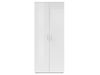 Schuhschrank >Leupold< in Weiß - 80x190x35cm (BxHxT) Bild 2