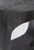 Beistelltisch Lopez aus Mangoholz Ø 33cm, Schwarz Bild 3