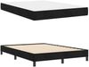 vidaXL Boxspringbett mit Matratze Schwarz 160 x 210 cm Stoff 3398751 Bild 4