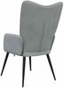 vidaXL Relaxsessel Hellgrau Stoff, Drehbar [327941] Bild 5