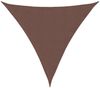 vidaXL Sonnensegel Oxford-Gewebe Dreieckig 3,6x3,6x3,6 m Braun 135831 Bild 2