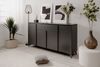 Sideboard >Bertrix< in Schiefer dunkel / anthrazit - 177x92x40cm (BxHxT) Bild 4