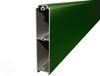 GFP HALFSIZE Aluminium Hochbeet - Platzsparendes & Stabiles Gartenbeet in Holzoptik - 150 x 77 x 39 cm - Ideales halbhohes Modell für Familien-Gartenspaß Bild 3