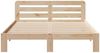 vidaXL Massivholzbett ohne Matratze 120x200 cm Kiefernholz 855546 Bild 4