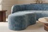Design Polsterbank ARCO 120cm petrol Samt Sitzbank Stauraum Bild 5