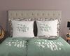 good morning Wendebettwäsche Vitaa, Renforcé, 2 teilig, 100% Baumwolle, Renforcé, Reißverschluss, Wendeoptik, Schrift, Blume Bild 3
