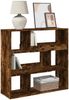 vidaXL Raumteiler Räuchereiche 100x33x94,5 cm Holzwerkstoff 3309478 Bild 3