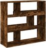 vidaXL Raumteiler Räuchereiche 100x33x94,5 cm Holzwerkstoff 3309478 Bild 2