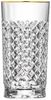 Longdrinkglas Kristall Karo Gold clear (13,5 cm) Bild 1