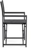 Gartenstuhl Regiestuhl Orltay 2er-Set aus Aluminium, modern klappbar, anthrazit Bild 2