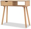 Konsolentisch, Beistelltisch, Konsole Kiefernholz Massiv 80 x 30 x 72 cm Braun Bild 2