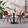 Bronx71 Bistrotisch Nils quadratisch Eichenlook Melamin 70x70x77 cm Bild 4
