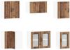 vidaXL 11-tlg. Küchenschrank-Set Lucca Altholz-Optik Holzwerkstoff 3314929 Bild 5