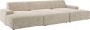 TRENDMANUFAKTUR Hocker Wien, XXL Polsterhocker, passende Ergänzung zur Serie, in trendigem Cordstoff, großzüge Breite von 112 cm Bild 4