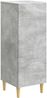 vidaXL Sideboard Betongrau 33 x 34,5 x 90 cm Holzwerkstoff 894598 Bild 2