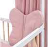 Baby-Delux Komplettbett Hausbett Babybett Komplettset Waffelpique Musselin, 12-tlg, Kinderbett 60x120 cm weiß Natur, Bettset verschiedene Designs Bild 4