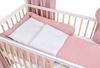 Baby-Delux Komplettbett Hausbett Babybett Komplettset Waffelpique Musselin, 12-tlg, Kinderbett 60x120 cm weiß Natur, Bettset verschiedene Designs Bild 2