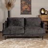 Bronx71 Samt Sofa Denver 2,5-Sitzer anthrazit Bild 4