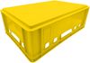 5x Fleischkiste E2 Fleischerkiste Eurobox 60 x 40 x 20 cm lebensmittelecht, robust, stapelbar | Lagerkisten, Stapelkisten, Metzgerkiste Made in Germany Bild 5