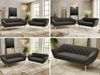Skandinavisches Sofa Set PIRS 3-2, Komplettset, Wellenfederung, Buche Füße, Sitzgruppe, Polstermöbel Set - Dunkelgrau Velvet Bild 2