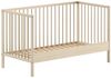 Babybett Kara-lynn 144x76x84 Gitterbett Massivholz Buche Natur Bild 2