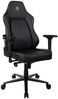 Arozzi Primo - Gamingstuhl, Büro Stuhl - PU-Leder - Bis zu 140 kg, schwarz/gold-Logo Bild 2