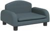vidaXL Hundebett Dunkelgrau 50x40x30 cm Stoff Bild 2