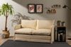 2-Sitzer-Schlafsofa, 'Saga', 66 x 70 x 148, Creme Bild 2