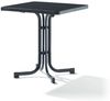 Klapptisch >Boulevard< in Schiefer anthrazit, mecalit®-PRO - 69x72x69cm (BxHxT) Bild 1