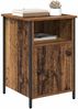 vidaXL Nachttisch Altholz 40 x 42 x 60 cm Holzwerkstoff 881832 Bild 3