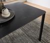 Esstisch >Lenni< in schwarz, Keramik, Metall - 180x76x90cm (BxHxT) Bild 5