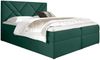 99rooms Umbro Boxspringbett 140x200 cm Velours MONOLITH Grün Bild 4