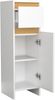 VCM Badmöbel Midischrank Malira 919807 Weiß / Honig-Eiche H. 95 x B. 30 x T. 30 cm Bild 2
