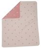Schmusedecke Herzchen 70x90 cm rosa Baumwolle/ Flanell Bild 5